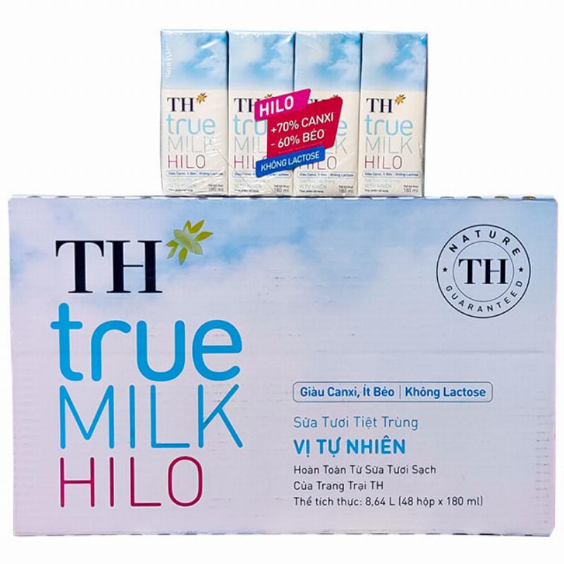 Ai nên dùng sữa TH true MILK HILO, đối tượng phù hợp